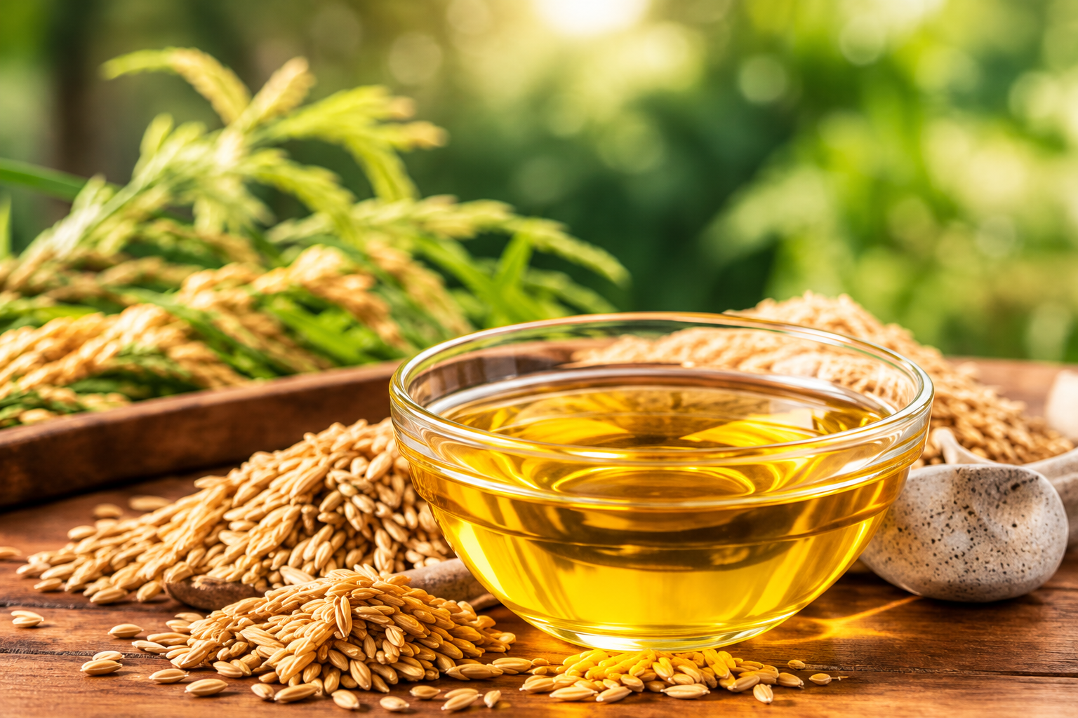 Nature Pure Rice Bran Oil