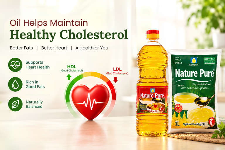 How Rice Bran Oil Helps Maintain Healthy Cholesterol