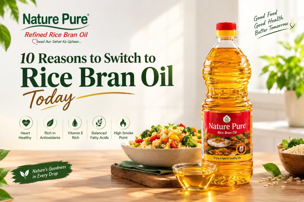 10 Reasons to Switch to Rice Bran Oil Today